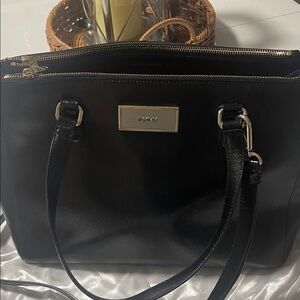 DKNY Elegant Black Tote Bag